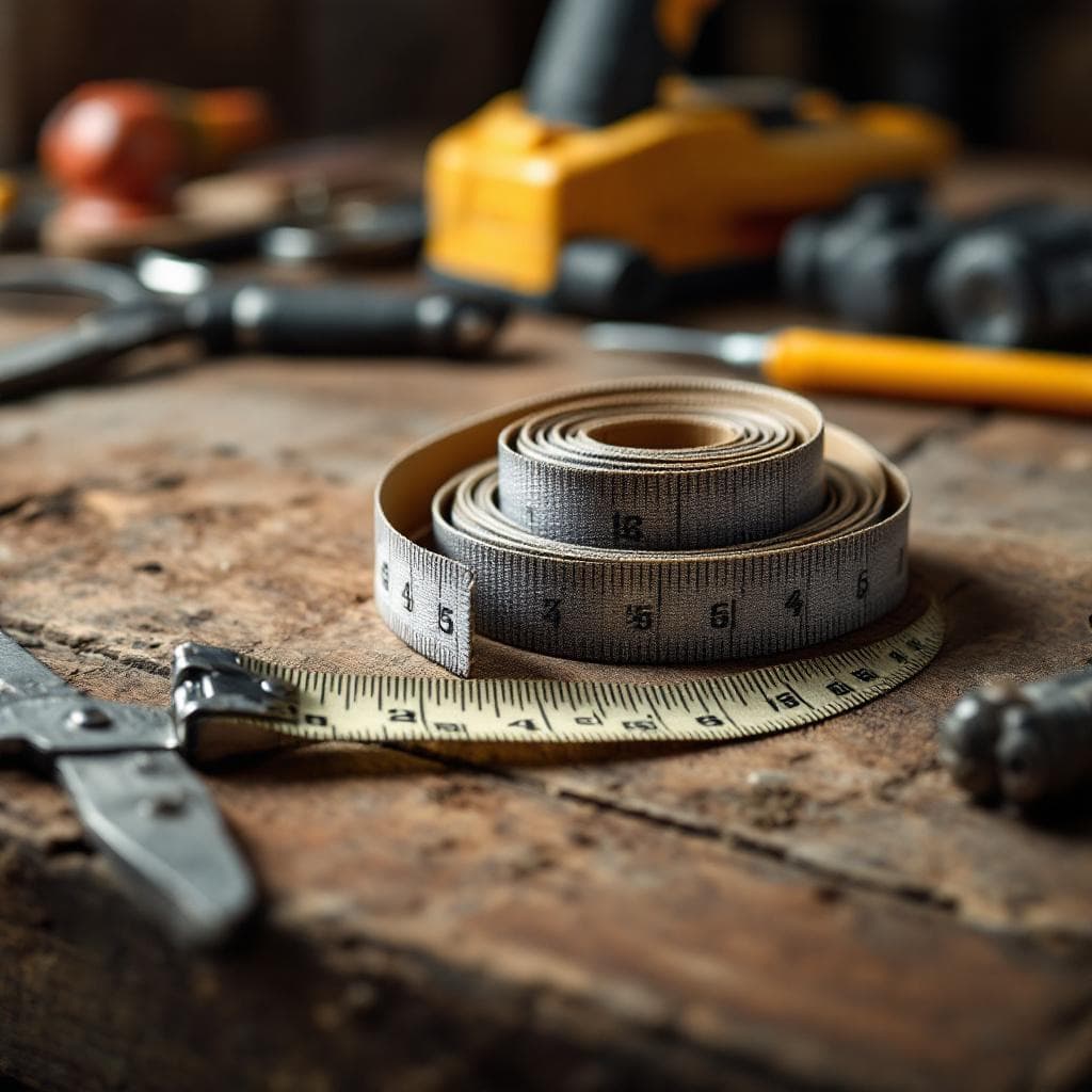 Professional contractor tools and craftsmanship